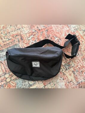 Herschel Supply Co. Classic Black Crossbody Waist Bag